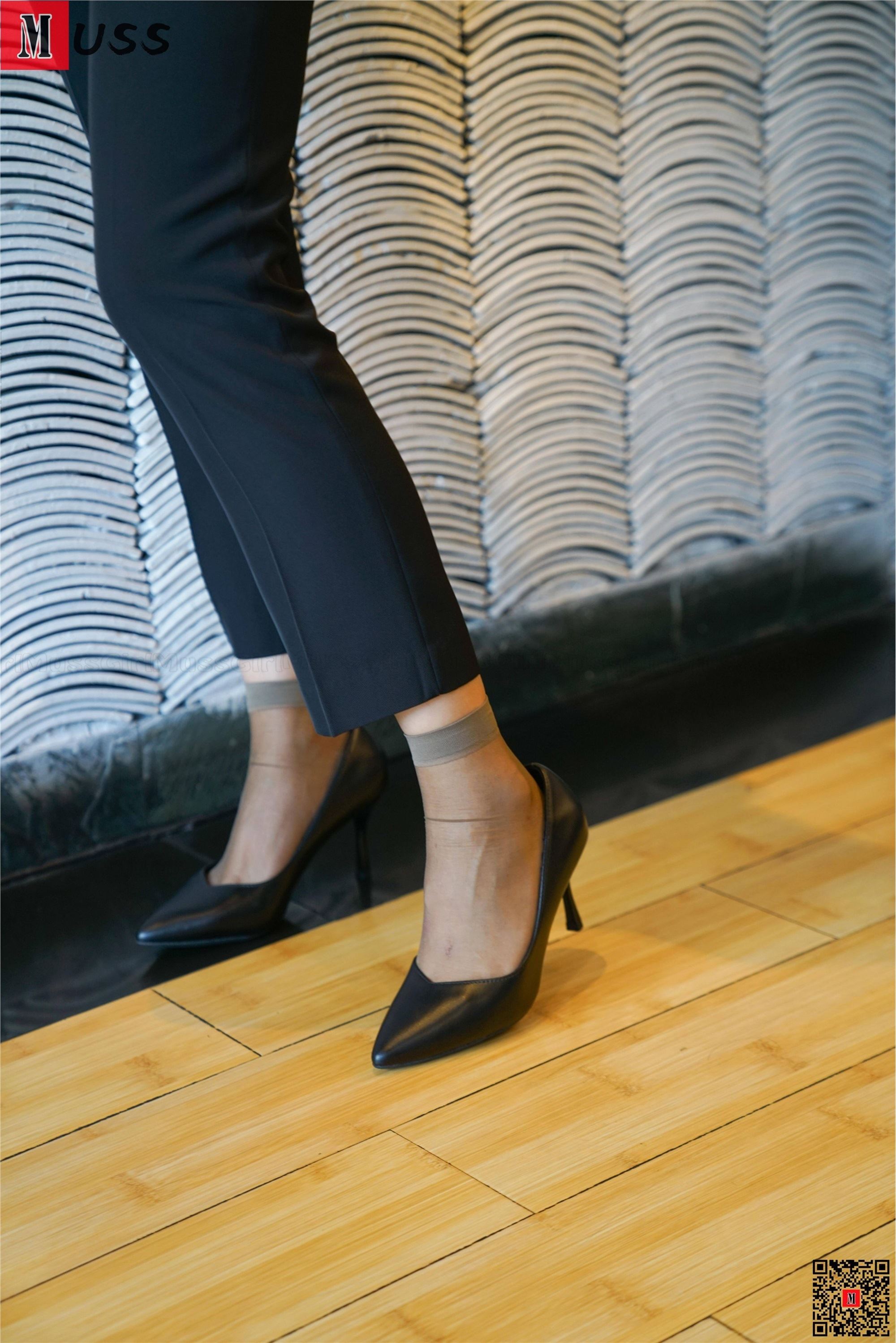 MussGirl慕丝女郎  NO.206 制服短丝高跟白领